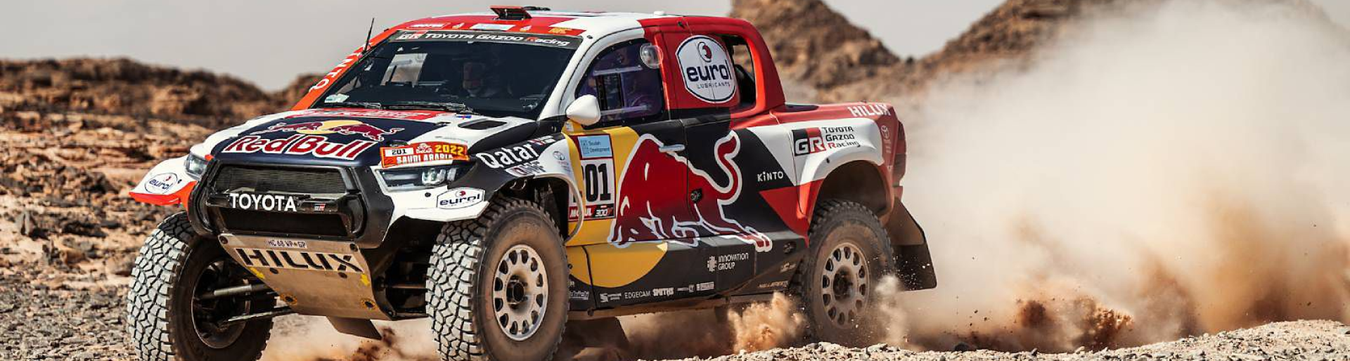 Изображение на странице НАССЕР АЛЬ-АТТИЯ ЗА РУЛЕМ TOYOTA HILUX СТАЛ ПОБЕДИТЕЛЕМ РАЛЛИ-РЕЙДА «ДАКАР-2022» Тойота Центр Тамбов